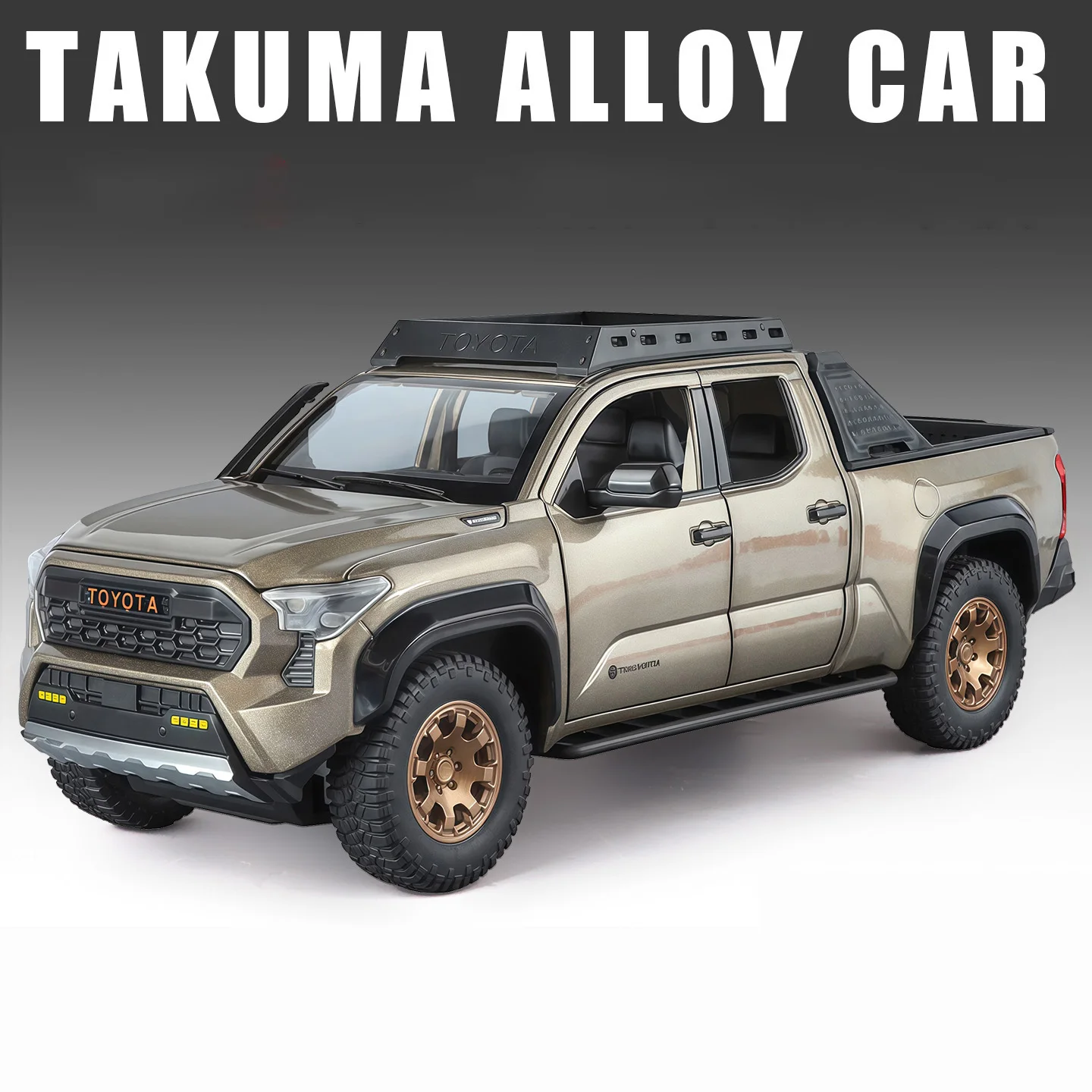 1:24 Scale Toyota Tacoma Pickup Model Car 8 1:24 Scale Toyota Tacoma Pickup Model Car - Image 8