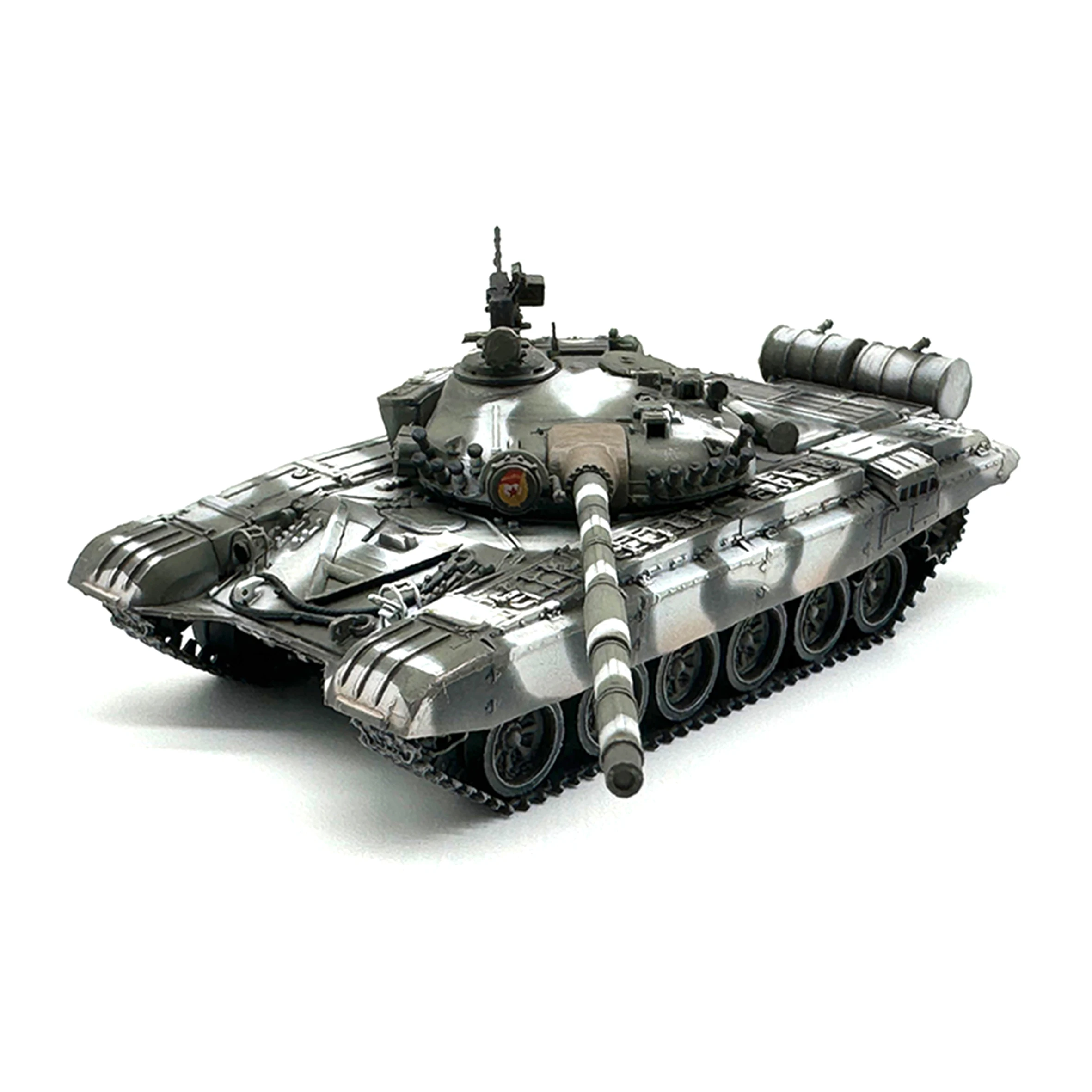 1:72 Scale T-72A Tank Model in Snow Camo 2 1:72 Scale T-72A Tank Model in Snow Camo - Image 2