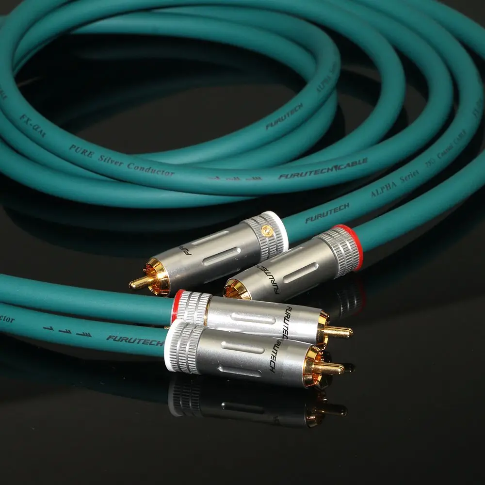 FX Alpha Ag Pure Silver Coaxial Cable 0.75-3m 5 FX Alpha Ag Pure Silver Coaxial Cable 0.75-3m - Image 5
