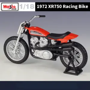 Harley Davidson XR750 1:18 Scale Model Motorcycle 12 S0a317fd9705545e8b873515f46f09c9bb