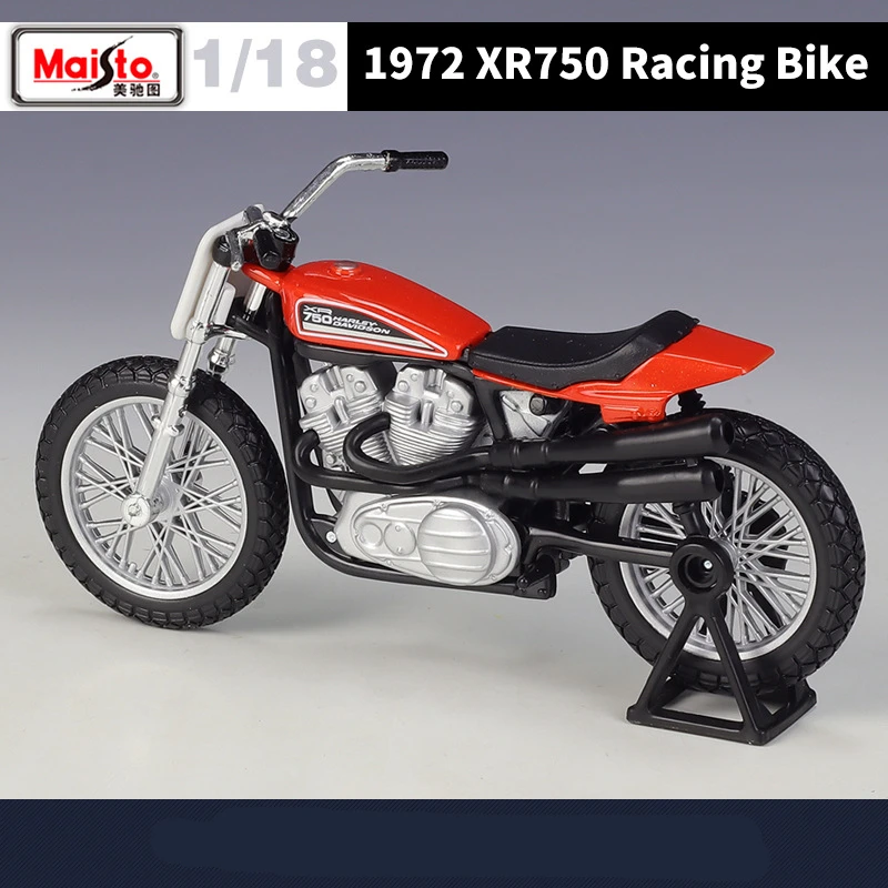 Harley Davidson XR750 1:18 Scale Model Motorcycle 5 Harley Davidson XR750 1:18 Scale Model Motorcycle - Image 5