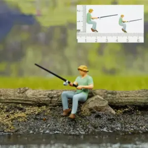 Handmade Fishing Miniature Model 2.6 cm Resin 33 S0a7d1d08a22c4ed2abf26ec71bed3ed2Z