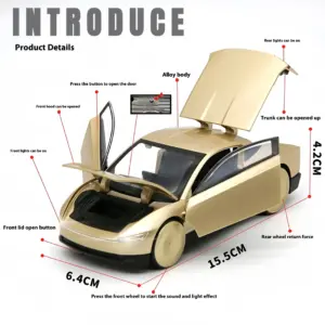 Cybercab ROBOTAXI 1:32 Scale Model Car 14 S0a7e33e75cd64d82b525f1759aba8fc6k