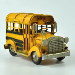 Retro Vintage Iron Bus Model Ornament 13 S0a839eb48a82459d9f9a80209b88cff4S