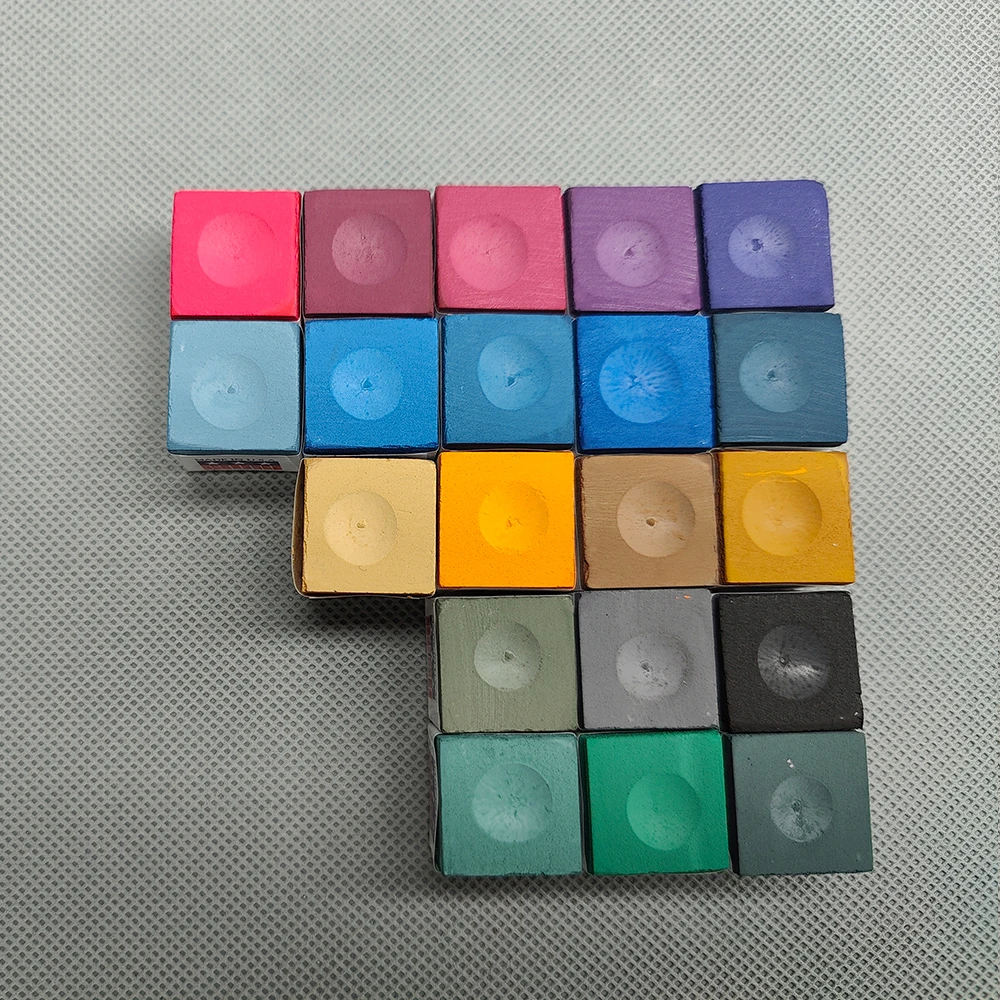 Original Silver Cup Chalk Set for Billiards 2 Original Silver Cup Chalk Set for Billiards - Image 2