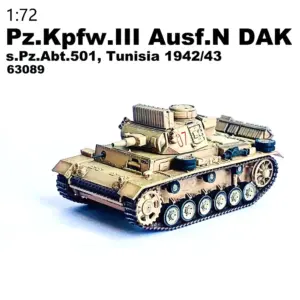 German Tank Pz. III Ausf. N 1:72 Scale Model 7 S0ae8bf0e1bce4f179c7dc62e062193b2L