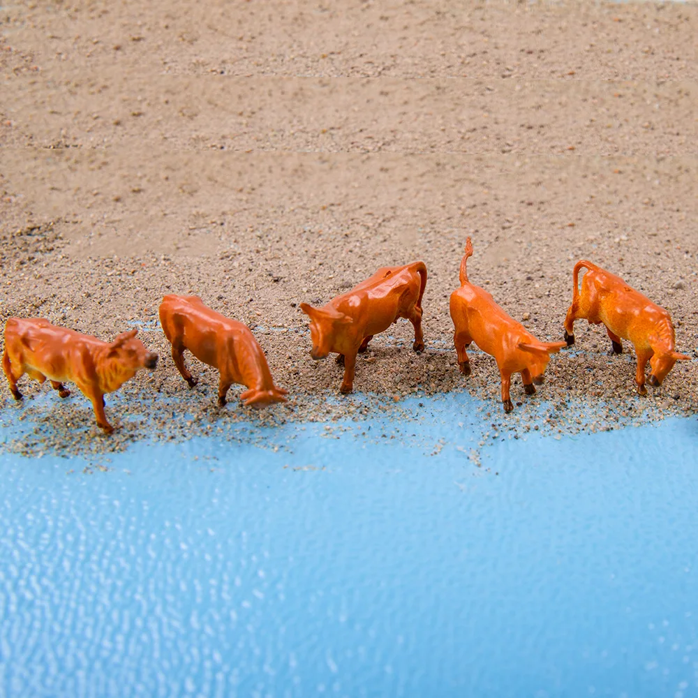 Set of 6 HO Scale Model Cows 1:87 6 Set of 6 HO Scale Model Cows 1:87 - Image 6