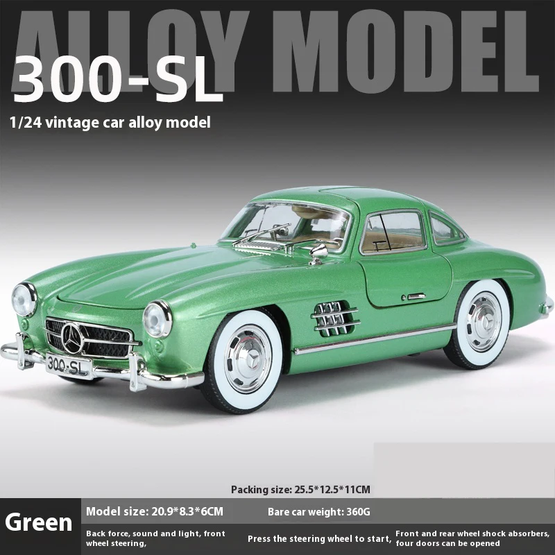 Mercedes-Benz 300SL Diecast Model 1:24 Scale 11 Mercedes-Benz 300SL Diecast Model 1:24 Scale - Image 11