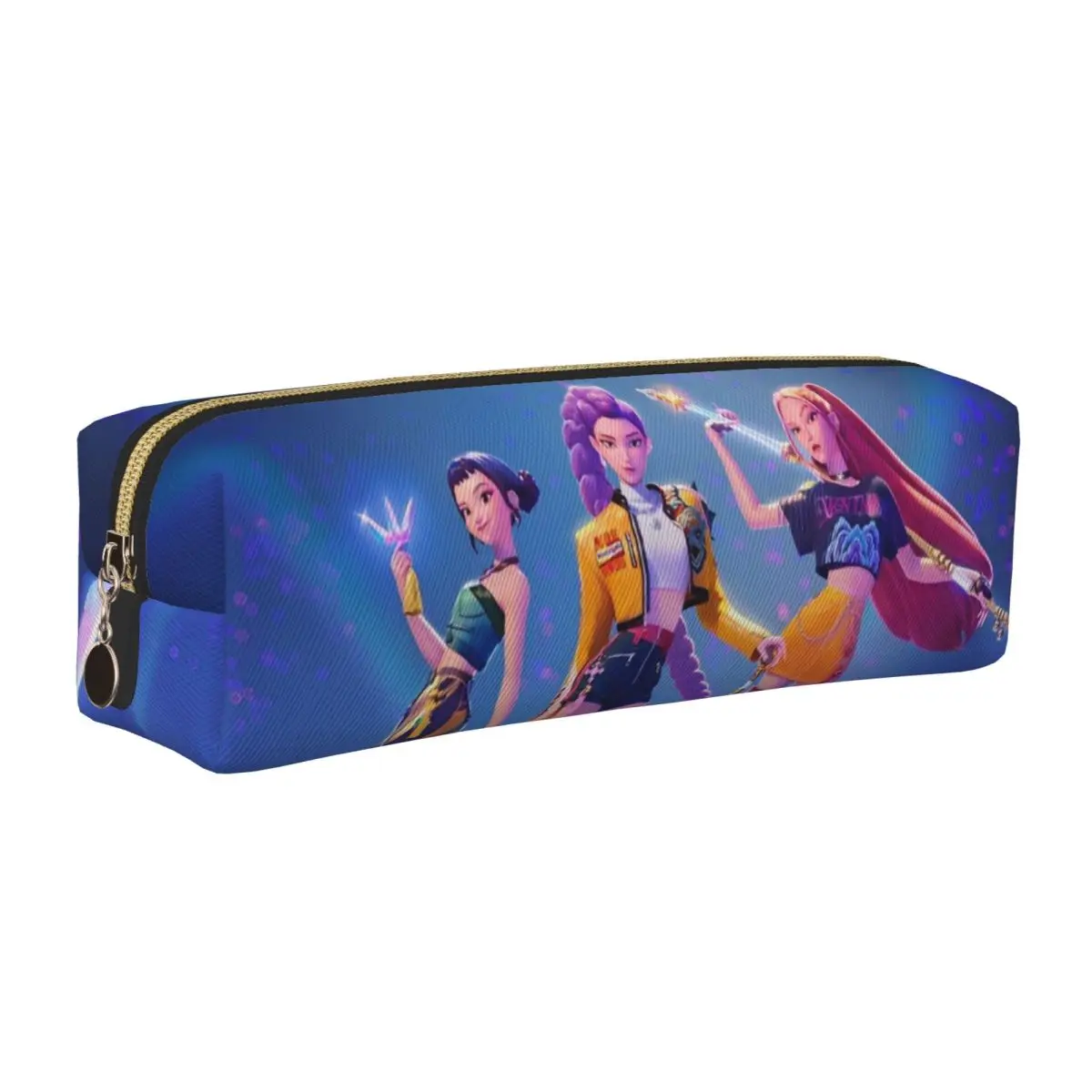 Huntrix Girl Leather Pencil Case for Students 22 Huntrix Girl Leather Pencil Case for Students - Image 22