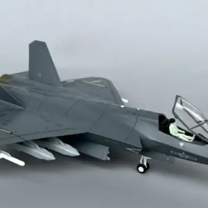 J-35 Stealth Fighter Model 1/72 Scale 10 S0b40b797dc5247558dc2dc1fce27c02d3