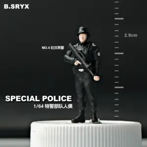 1/64 Scale Tactical Police Miniature Figures Set 17 S0bae14caeea64ff981754564dc6f1b9bt