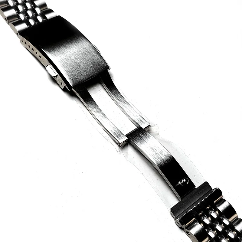 Luxury 316L Stainless Steel Watch Strap 20mm 22mm 3 Luxury 316L Stainless Steel Watch Strap 20mm 22mm - Image 3