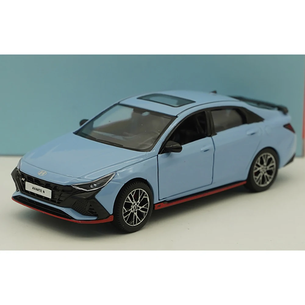 1:38 Scale Avante N Diecast Car Model 5 1:38 Scale Avante N Diecast Car Model - Image 5