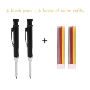 Long Head Mechanical Pencil Set with Refills 18 S0c3d428399ee423183025c741e7b344ek