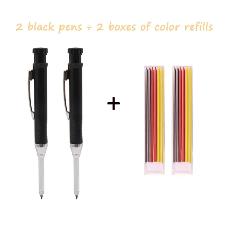 Long Head Mechanical Pencil Set with Refills 7 Long Head Mechanical Pencil Set with Refills - Image 7