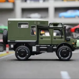 1:28 Scale Mercedes-Benz Unimog Diecast Model 18 S0c4a42c5a4ee4c66b07ee0bfa60dfe92k 1