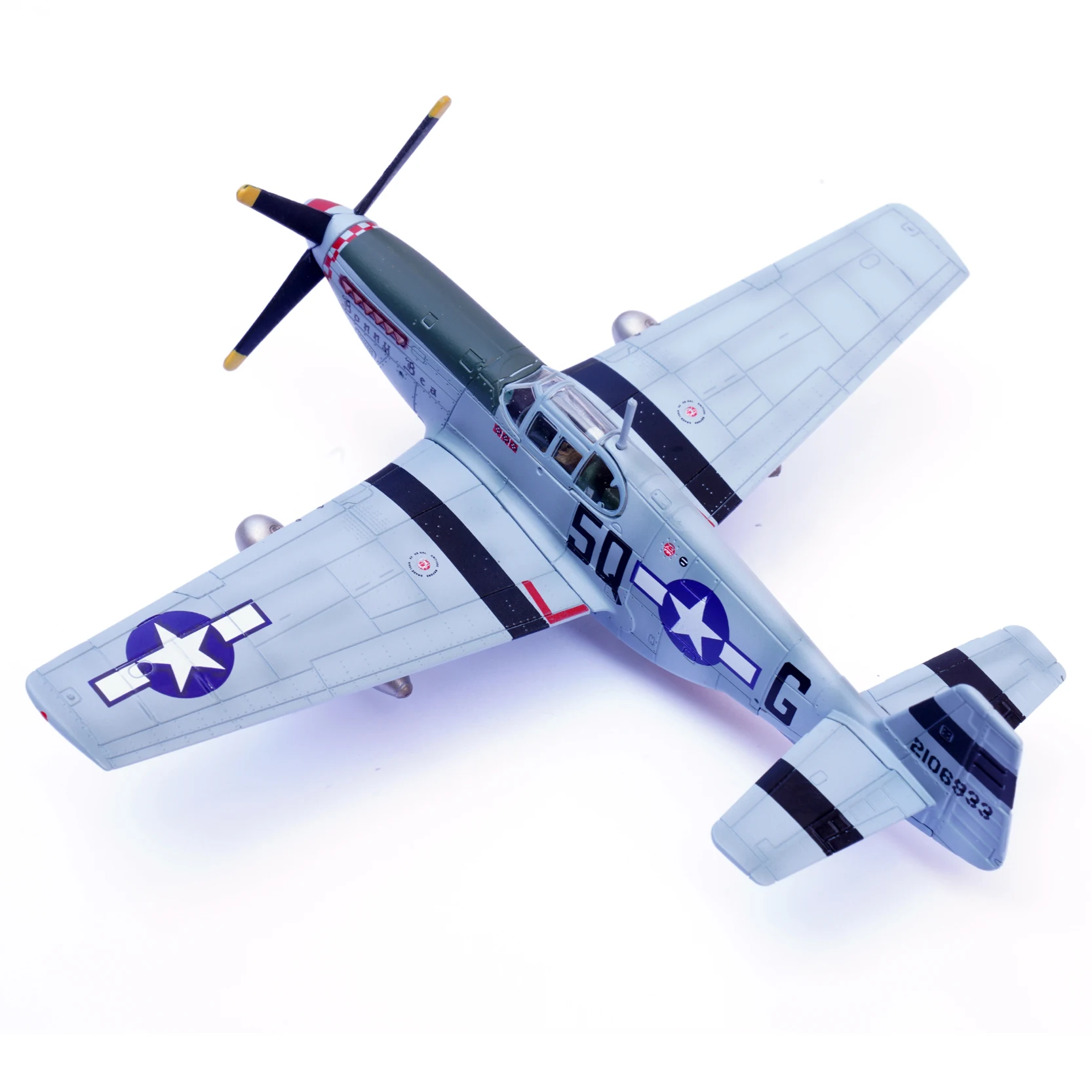1/72 Scale US P-51B Mustang Fighter Model 4 1/72 Scale US P-51B Mustang Fighter Model - Image 4