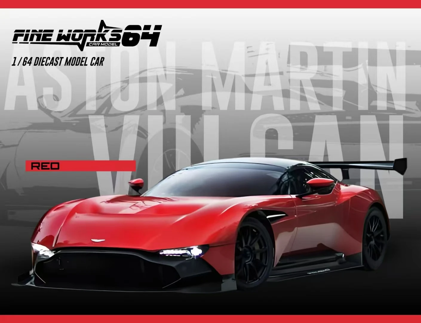 Aston Martin Vulcan 1/64 Scale Model Car 3 Aston Martin Vulcan 1/64 Scale Model Car - Image 3