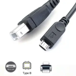 Micro USB Male to USB 2.0 B Male Cable 8 S0cd9728aa6d24ccca65ed89b2f785df52 1