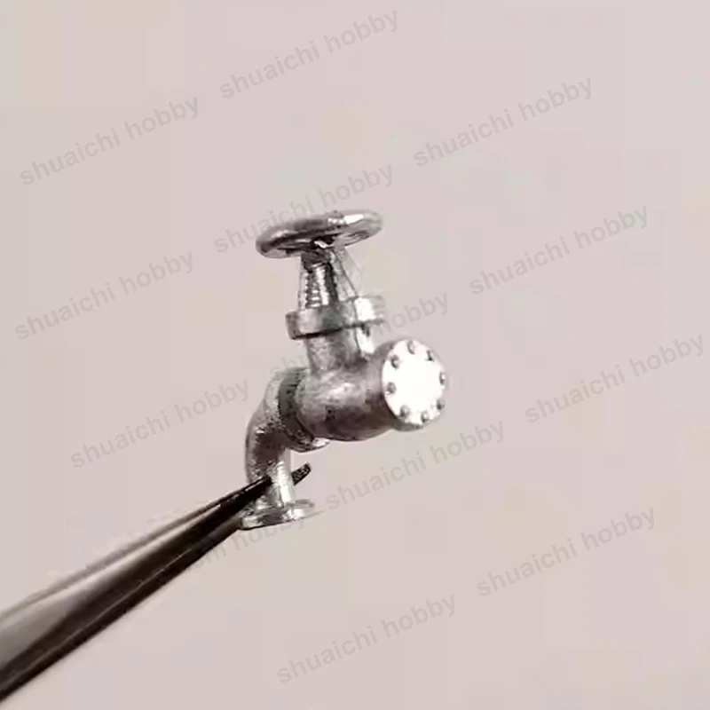 Model Ship Pipeline Valve Set of Five 2 Model Ship Pipeline Valve Set of Five - Image 2