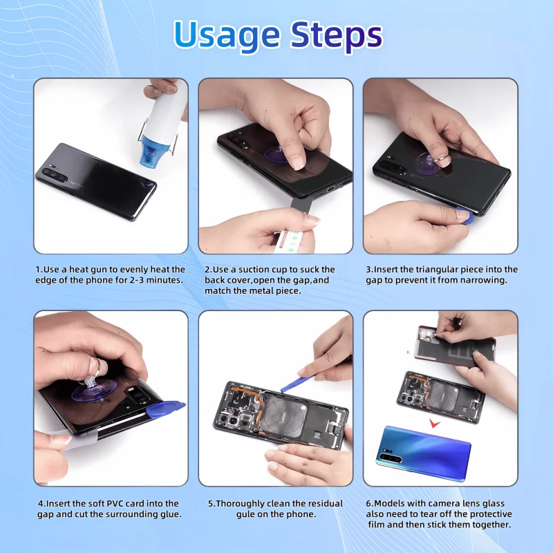 Samsung Galaxy A54 Replacement Kit with Back Cover 3 Samsung Galaxy A54 Replacement Kit with Back Cover - Image 3