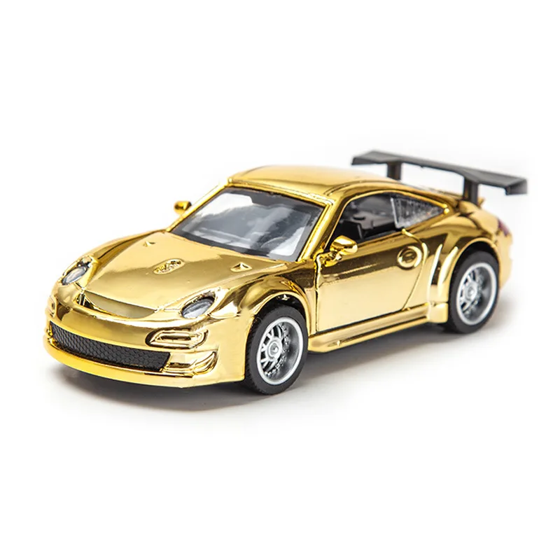 1:32 Scale Electroplated Diecast Car Collection 4 1:32 Scale Electroplated Diecast Car Collection - Image 4