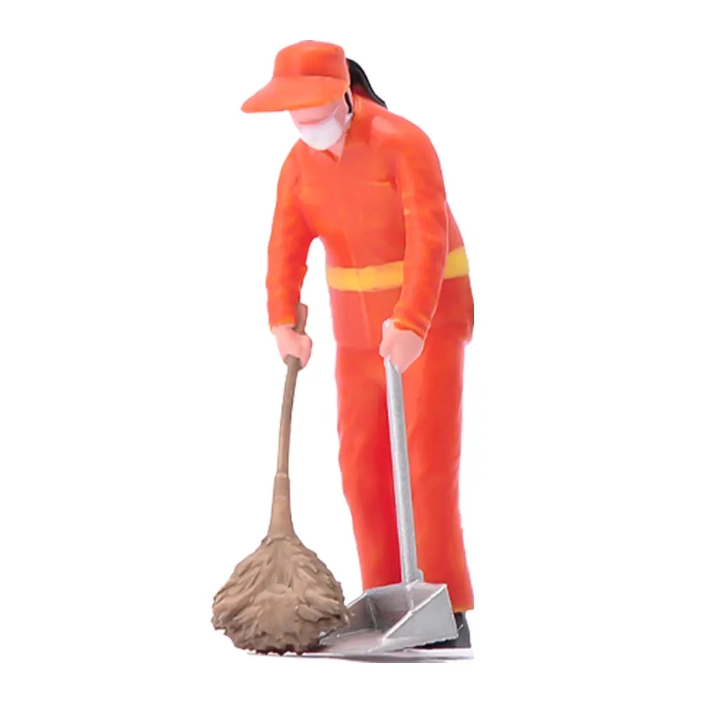 Vibrant Miniature Anime Street Cleaner Model 8 Vibrant Miniature Anime Street Cleaner Model - Image 8