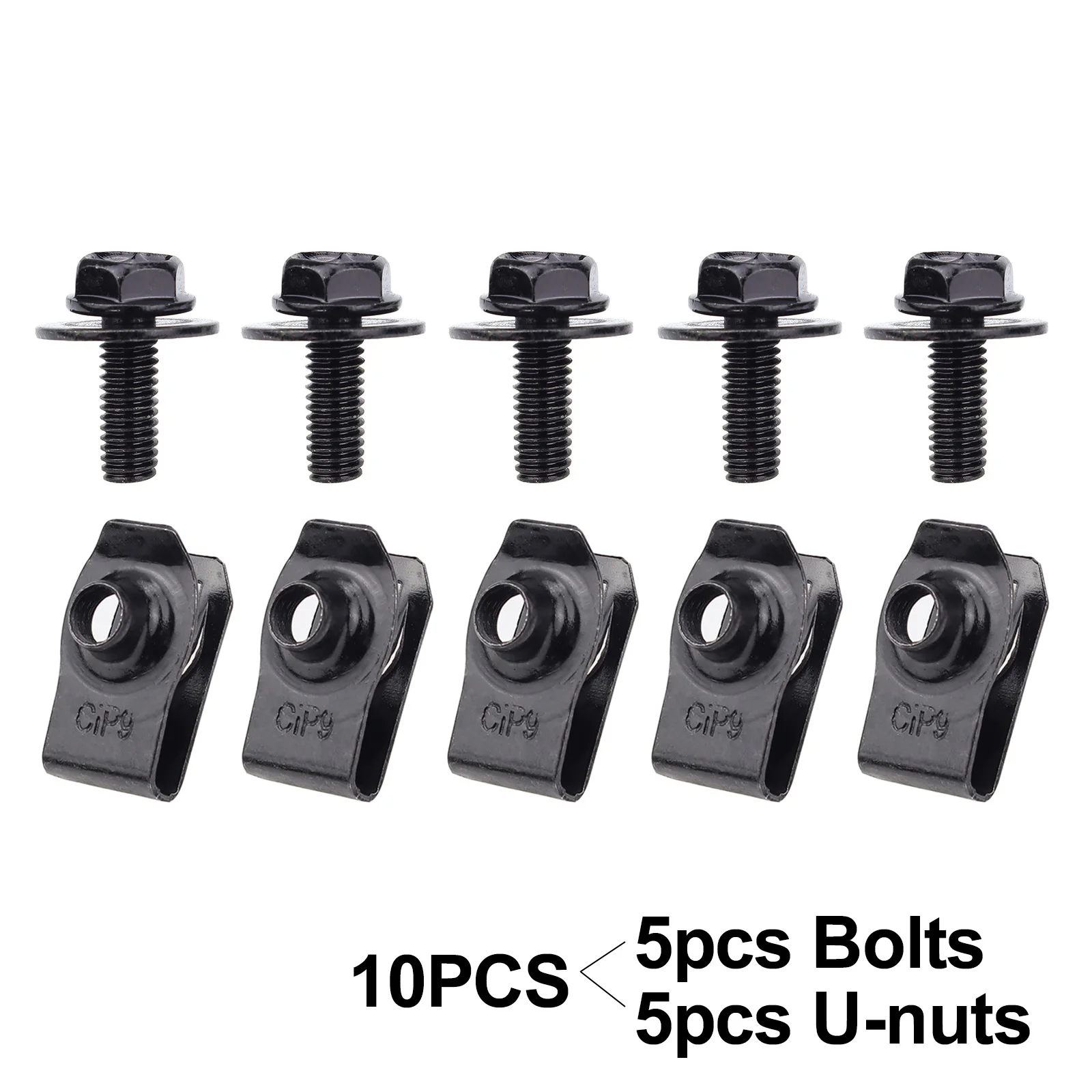 Durable Car Body Fasteners Set of 10 7 Durable Car Body Fasteners Set of 10 - Image 7
