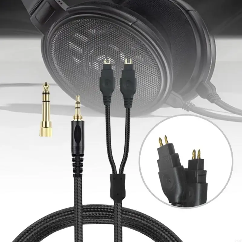 QXNF Audiophiles Cable for HD580 HD600 HD650 3 QXNF Audiophiles Cable for HD580 HD600 HD650 - Image 3