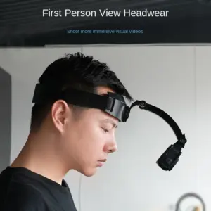 Head-Mounted Action Camera Strap and Mount