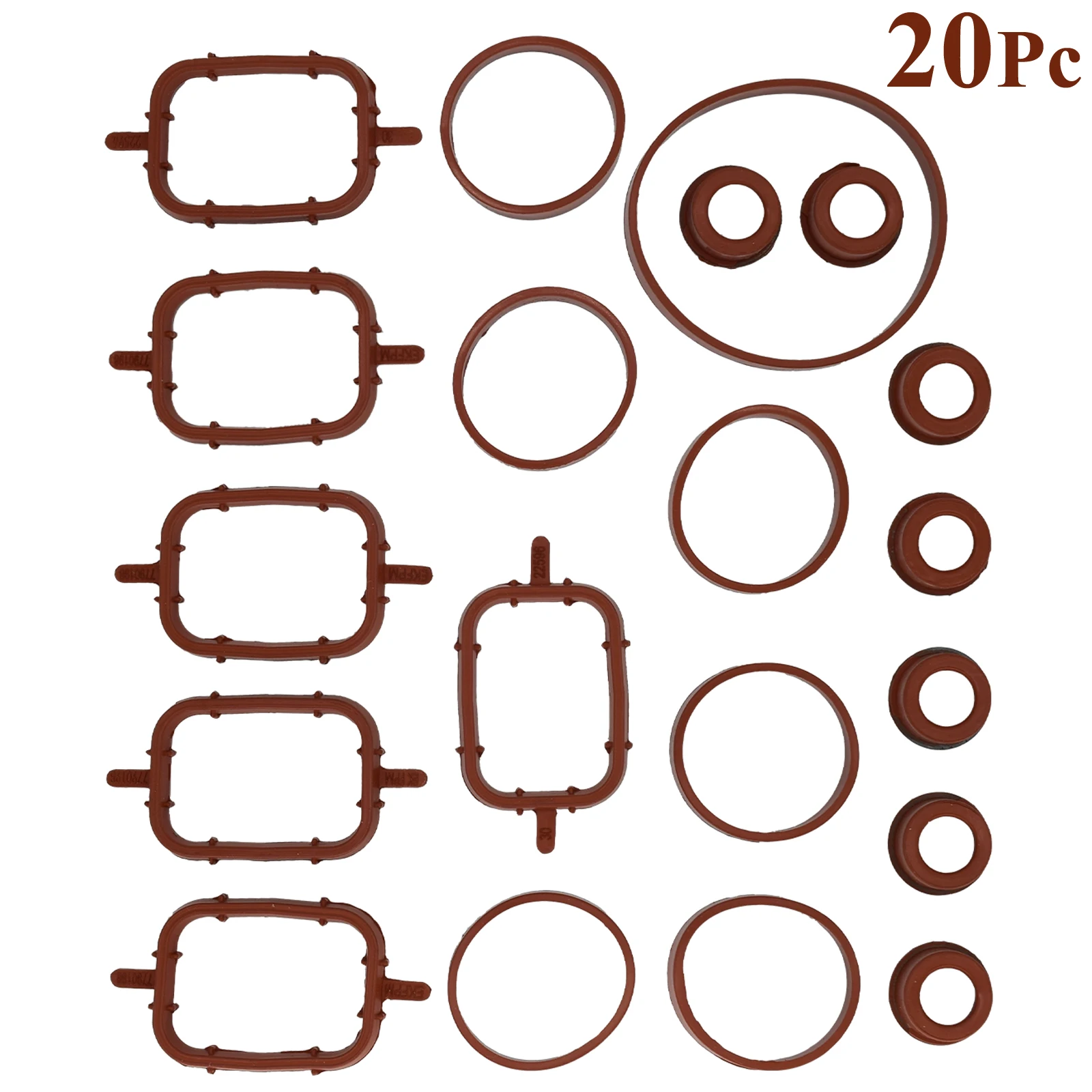 BMW Manifold Gasket Seal Kit 20 Pieces 2 BMW Manifold Gasket Seal Kit 20 Pieces - Image 2