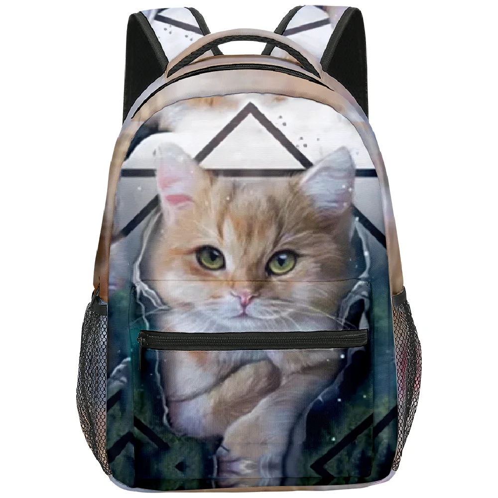 Cute Cat Pattern Waterproof Backpack 14 Cute Cat Pattern Waterproof Backpack - Image 14