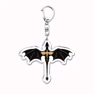 Black Dragon Keychain Pendant with Lobster Clasp 43 S0ff4c17d9e4d425f95638f60c50b74fdp
