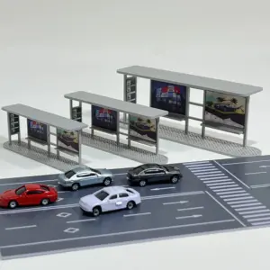 Simulation Bus Station Model for Diorama Display 10 S10dc72ce579c4e09a11195b8431055deV