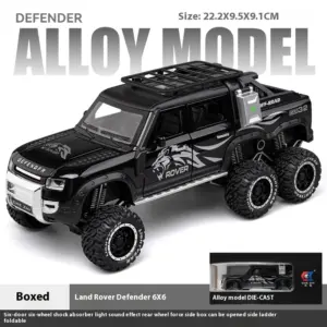 1:24 Scale Land Rover Defender Diecast Model 16 S10e6cded67df4a9bab6f4d3ce7461461V