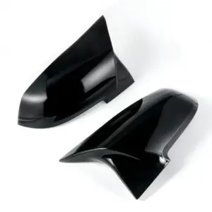 BMW Rearview Mirror Housing Glossy Black ABS 13 S11de4d8cdc39411d8812120ea2b62b02f