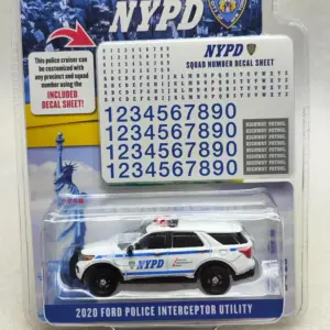 2020 Ford Explorer NYPD Diecast Model 1:64 Scale 13 S11e2f0c3567f4f199bef9eed4641c99au 2