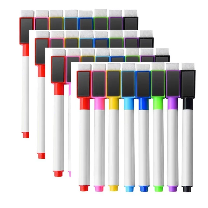 Erasable Magnetic Whiteboard Marker Set 16/32 pcs 7 Erasable Magnetic Whiteboard Marker Set 16/32 pcs - Image 7