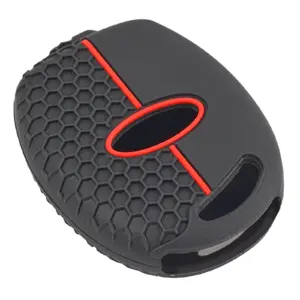 Ford Silicone Key Fob Case Cover for 3-Button 8 S125680abd8004675942285478ded678aW