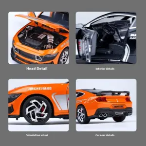 1:32 Mustang GT500 Die-Cast Model Car 15 S125b3483741b43a895298932bb458843G