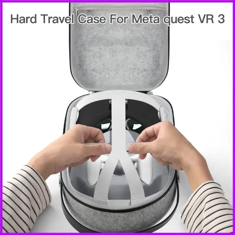 EVA Carrying Bag for Quest 3 VR Headset 4 EVA Carrying Bag for Quest 3 VR Headset - Image 4