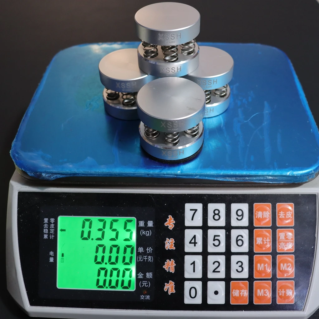 Aluminum Spring Foot Pads for Audio Equipment 6 Aluminum Spring Foot Pads for Audio Equipment - Image 6