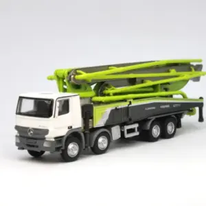 Diecast 1:100 Concrete Pump Truck Model 10 S12f6de95a0374b42a163ac10a2b80c1b7