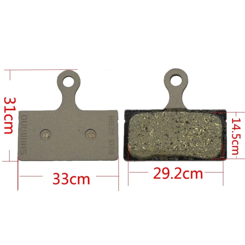 G01S Resin Disc Brake Pads for Shimano 4 G01S Resin Disc Brake Pads for Shimano - Image 4