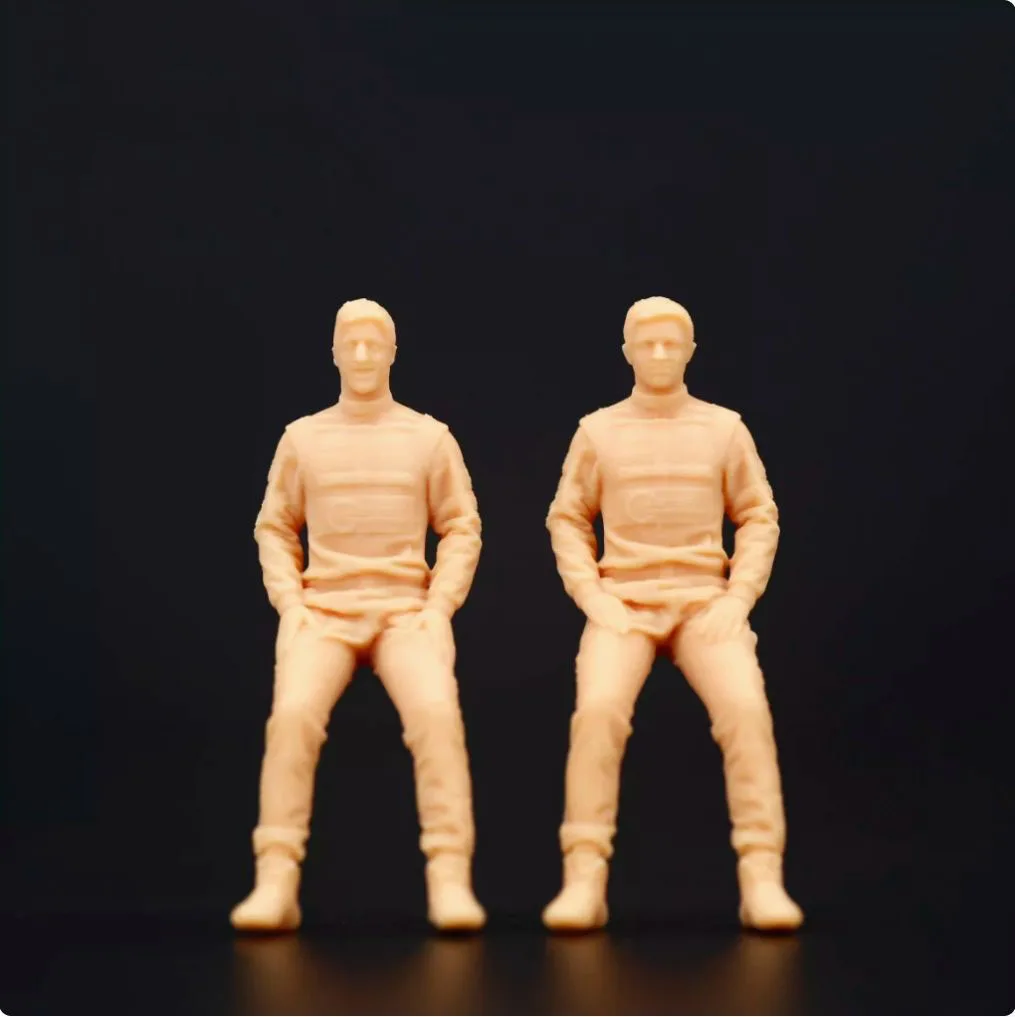 Miniature Racing Driver Figures Set of Six 3 Miniature Racing Driver Figures Set of Six - Image 3