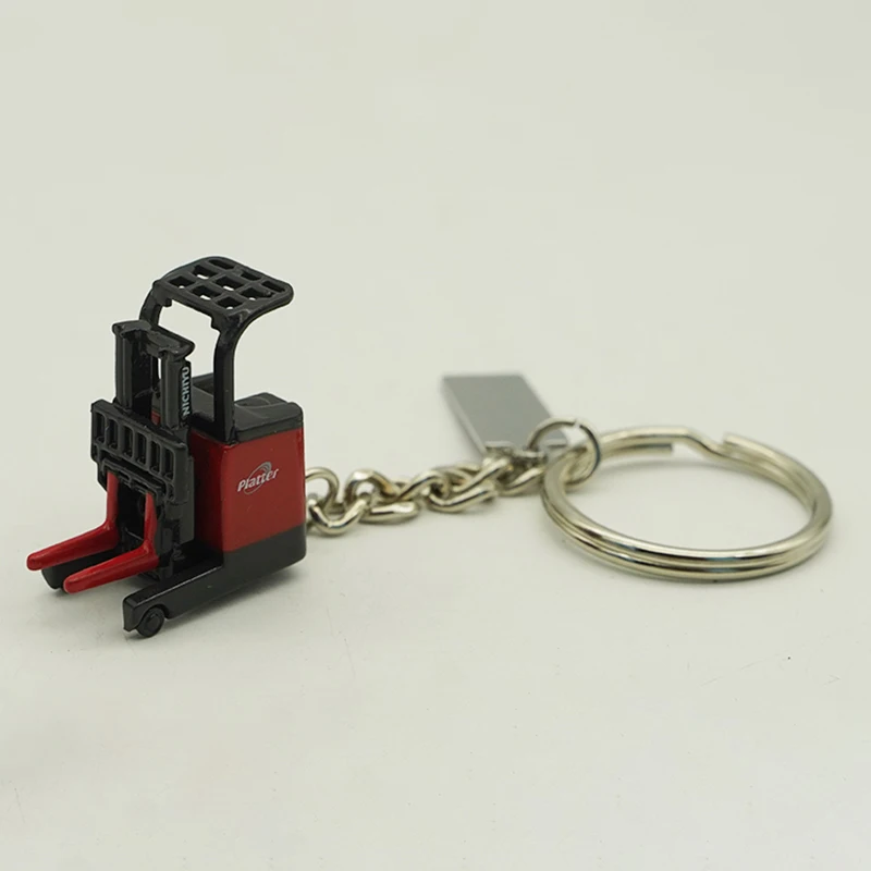 Mini Forklift Keychain with Shiny Metal Chain 7 Mini Forklift Keychain with Shiny Metal Chain - Image 7