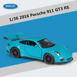 WELLY 1:36 Porsche 911 GT3 RS Diecast Model 13 S14724960f2fb4b20a7b54b03f2fda675a