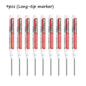 White Long-Tip Markers Set for Precision Art 18 S148ac1d286e44fe3bd7125a053f5e517z