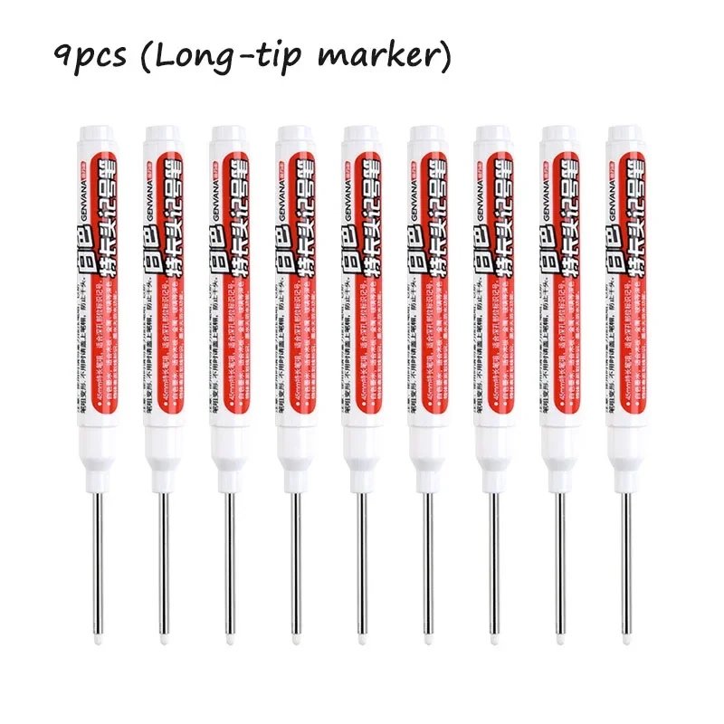 White Long-Tip Markers Set for Precision Art 9 White Long-Tip Markers Set for Precision Art - Image 9