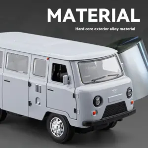 Large Alloy Die-Cast UAZ 452A Model 1:18 Scale 10 S149a71f2c1514d558a9e324c2aa2ce89A